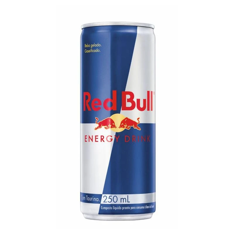 Energético Tradicional Red Bull 250ml Lata Sem Glúten