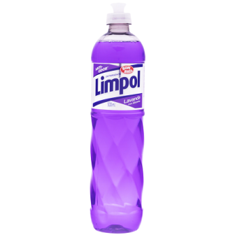 DETERGENTE LÍQUIDO LAVANDA LIMPOL SQUEEZE 500ML