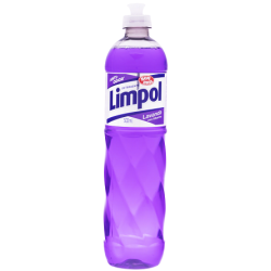 DETERGENTE LÍQUIDO LAVANDA LIMPOL SQUEEZE 500ML