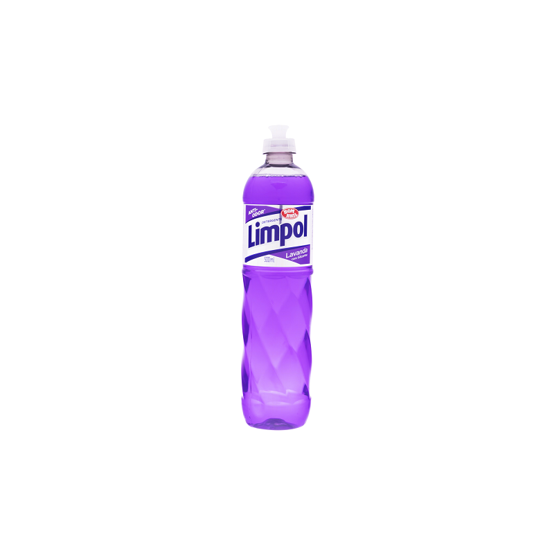DETERGENTE LÍQUIDO LAVANDA LIMPOL SQUEEZE 500ML