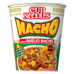 MACARRÃO INSTANTÂNEO QUEIJO NACHO CUP NOODLES COPO 68G