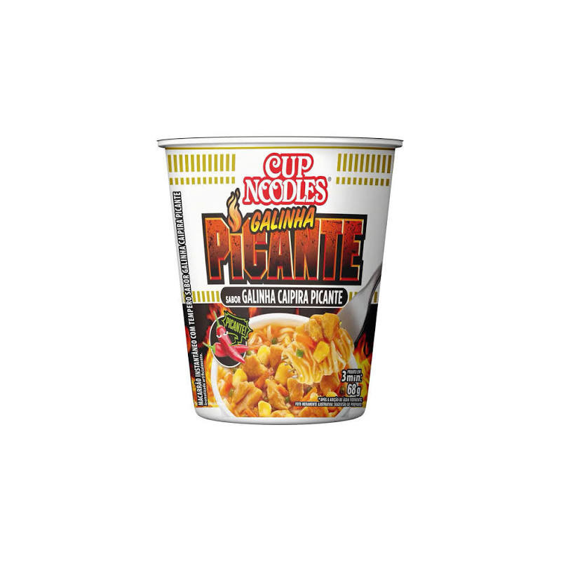 CUP NOODLES GALINHA CAIPIRA PICANTE 69G