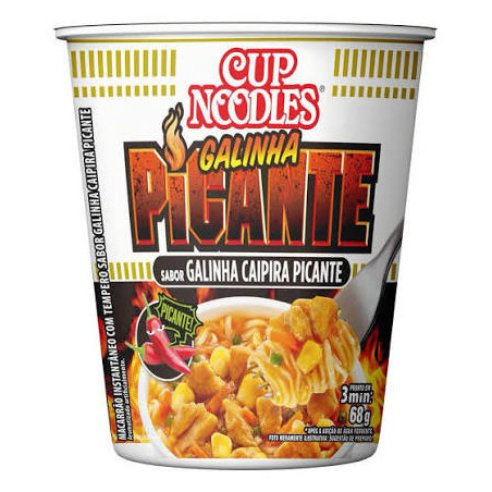 CUP NOODLES GALINHA CAIPIRA PICANTE 69G