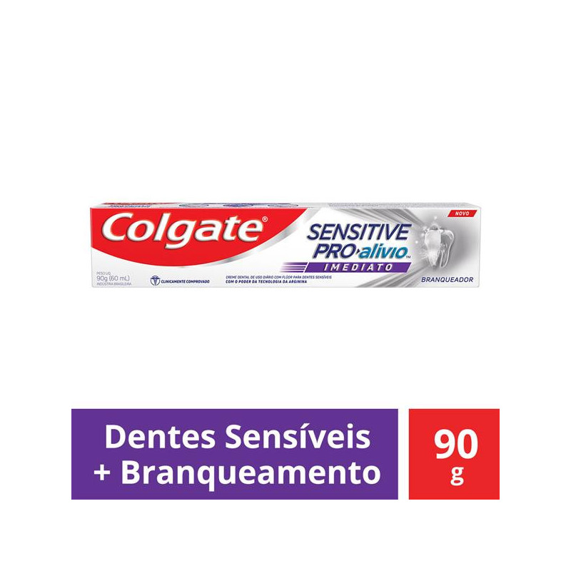 CREME DENTAL ORIGINAL COLGATE SENSITIVE PRO-ALÍVIO IMEDIATO CAIXA 60G