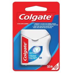 FIO DENTAL ENCERADO COLGATE 50M