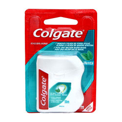 FIO DENTAL ENCERADO MENTA COLGATE 50M