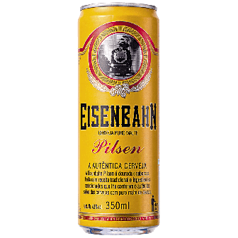 CERVEJA PILSEN PURO MALTE EISENBAHN LATA 350ML