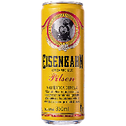 CERVEJA PILSEN PURO MALTE EISENBAHN LATA 350ML