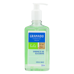SABONETE LÍQUIDO ERVA-DOCE GRANADO BEBÊ FRASCO 250ML