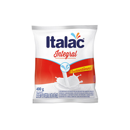 LEITE EM PÓ INTEGRAL INSTANTÂNEO 400G ITALAC