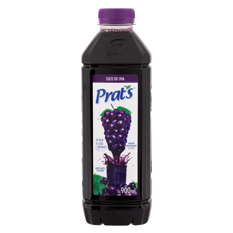 SUCO UVA PRATS GARRAFA 900ML