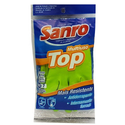 LUVA USO GERAL SANRO M TOP AMARELA