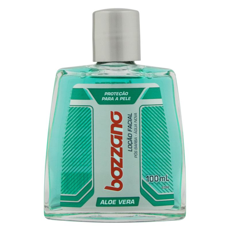 LOÇÃO PÓS-BARBA FACIAL ALOE VERA BOZZANO FRASCO 100ML