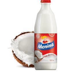 LEITE DE COCO MENINA VIDRO 500ML