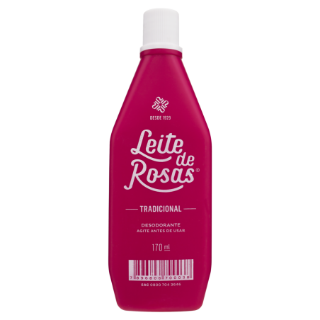 LOÇÃO DE LIMPEZA TRADICIONAL LEITE DE ROSAS 170ML