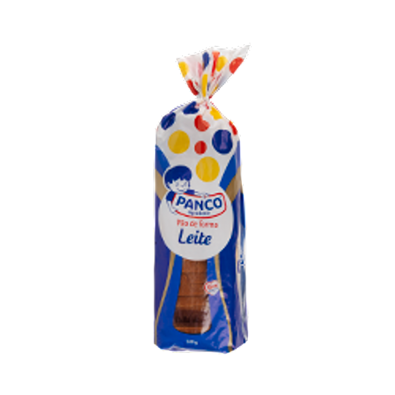 PÃO DE FORMA LEITE PANCO 500G