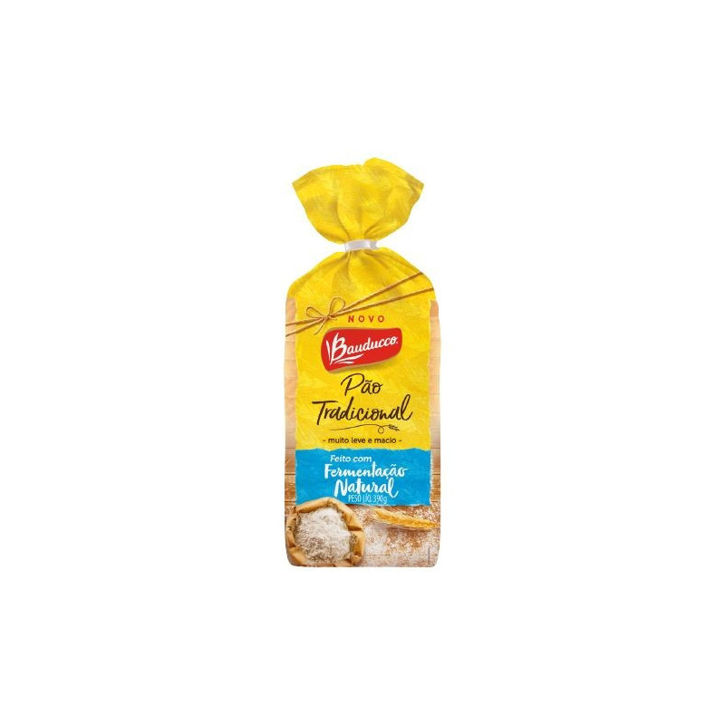PÃO DE FORMA TRADICIONAL BAUDUCCO PACOTE 390G