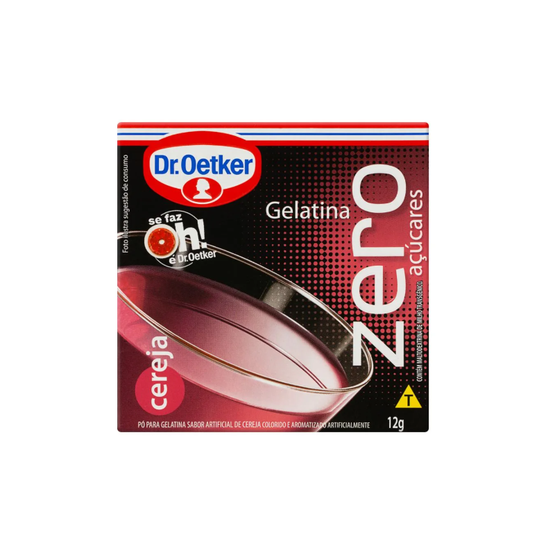 GELATINA DR OETKER ZERO CEREJA