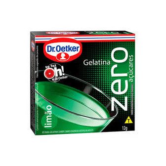 GELATINA PO DR.OETKER ZERO 12G LIMAO