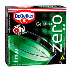 GELATINA PO DR.OETKER ZERO 12G LIMAO