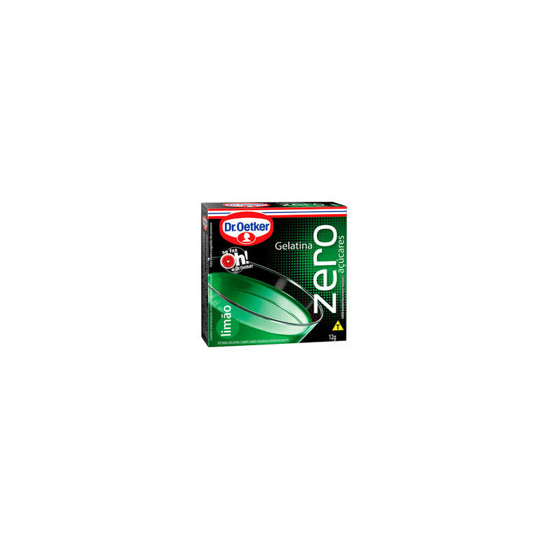 GELATINA PO DR.OETKER ZERO 12G LIMAO