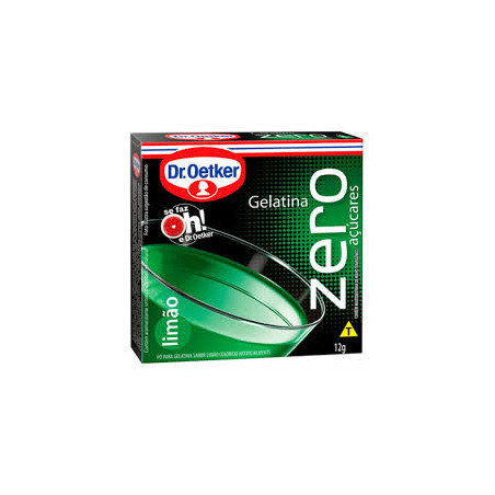 GELATINA PO DR.OETKER ZERO 12G LIMAO