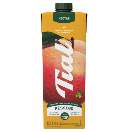 NÉCTAR PÊSSEGO TIAL CAIXA 1L