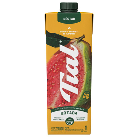 NÉCTAR GOIABA TIAL CAIXA 1L