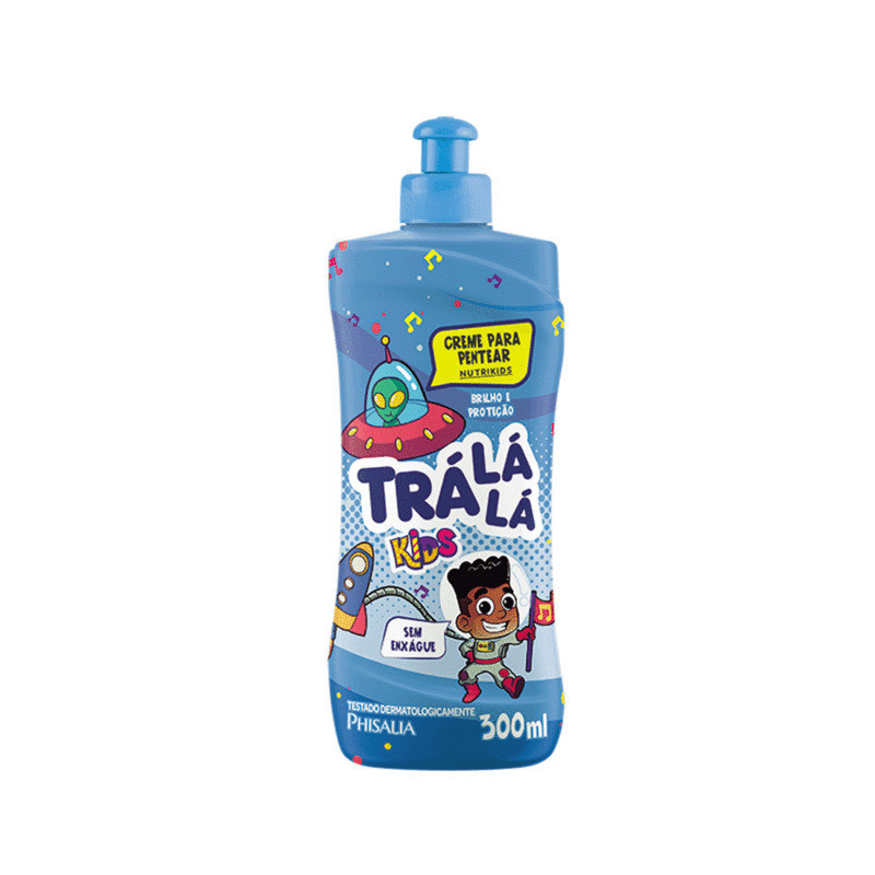 CREME PARA PENTEAR TRÁ LÁ LÁ NUTRIKIDS FRASCO 300ML