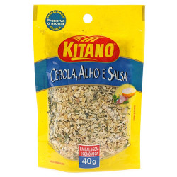 CEBOLA, ALHO E SALSA KITANO POUCH 40G