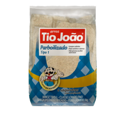 ARROZ PARBOILIZADO TIO JOÃO TIPO 1 1KG
