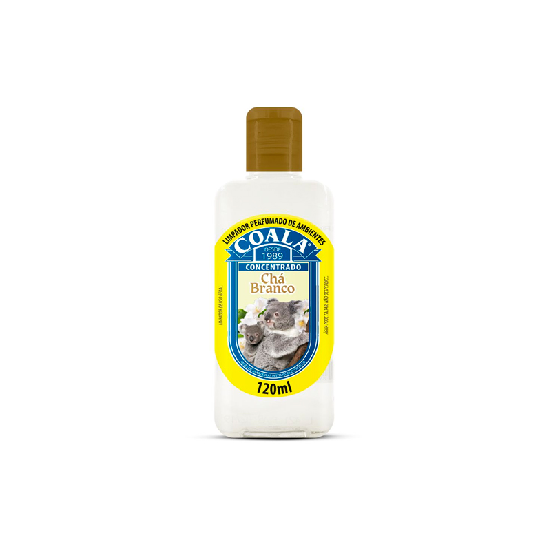 LIMPADOR PERFUMADO CONCENTRADO CHÁ BRANCO COALA SQUEEZE 120ML