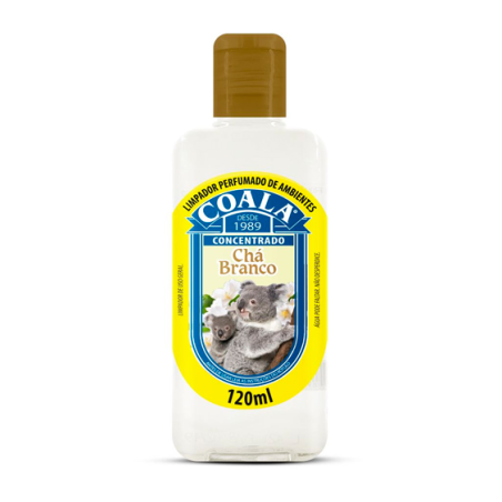 LIMPADOR PERFUMADO CONCENTRADO CHÁ BRANCO COALA SQUEEZE 120ML