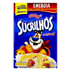 CEREAL MATINAL ORIGINAL KELLOGGS SUCRILHOS CAIXA LEVE 240G PAGUE 200G