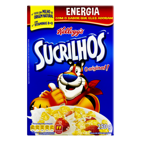 CEREAL MATINAL ORIGINAL KELLOGGS SUCRILHOS CAIXA LEVE 240G PAGUE 200G