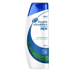SHAMPOO ANTICASPA MENTA ICE HEAD & SHOULDERS MEN FRASCO 200ML