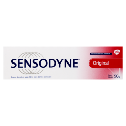 CREME DENTAL ORIGINAL SENSODYNE CAIXA 50G