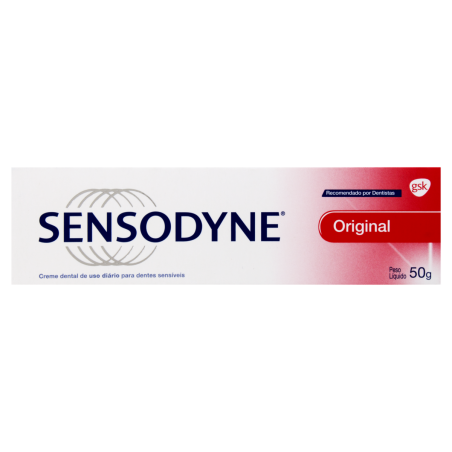 CREME DENTAL ORIGINAL SENSODYNE CAIXA 50G