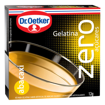 GELATINA OETKER ZERO ABACAXI