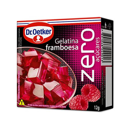 GELATINA ZERO FRAMBOESA DR OETKER