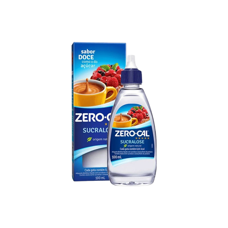 ADOÇANTE LÍQUIDO ZERO CAL CAIXA 100ML