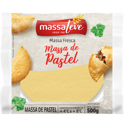 MASSA PARA PASTEL MASSA LEVE PACOTE 500G