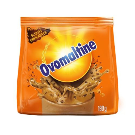 ACHOCOLATADO FLOCOS CROCANTES OVOMALTINE PACOTE 190G