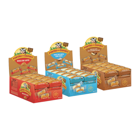 DOCE DE LEITE TABLETE PORTÃO DE CAMBUÍ PACOTE 25G
