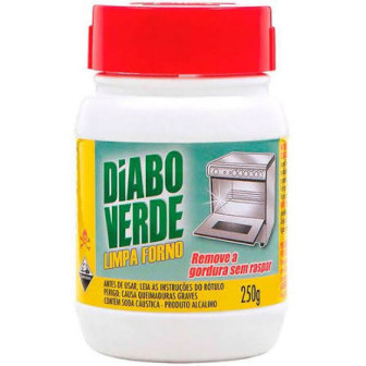 LIMPADOR PARA FORNO DIABO VERDE FRASCO 250G