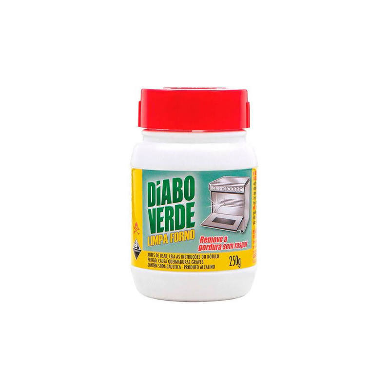 LIMPADOR PARA FORNO DIABO VERDE FRASCO 250G