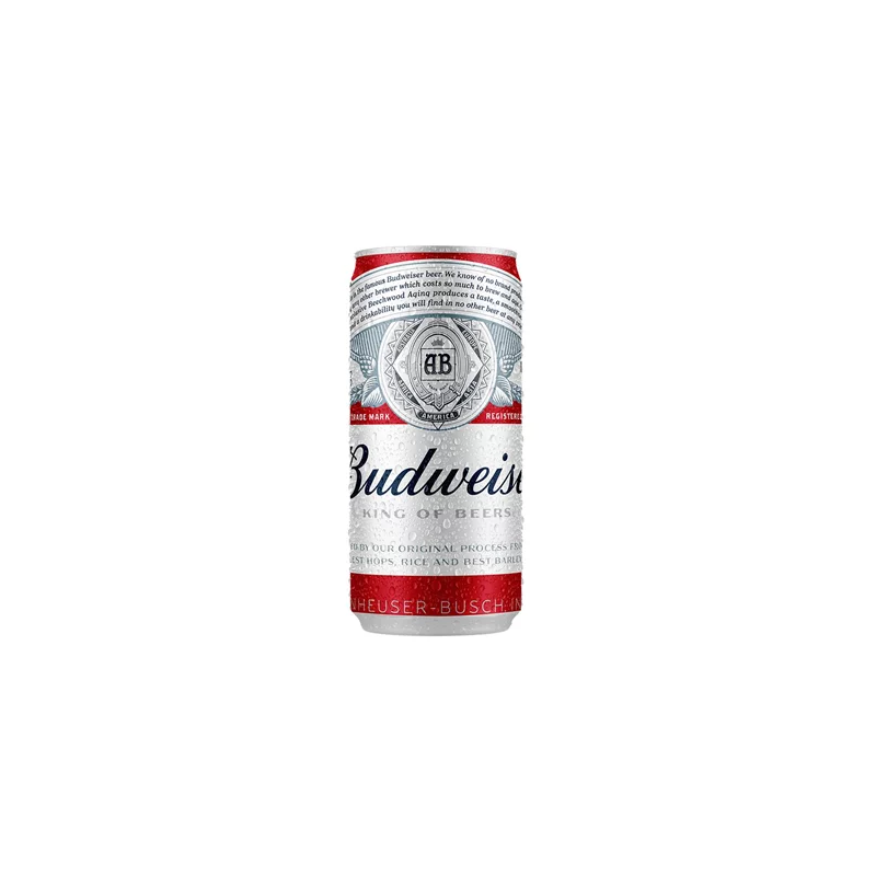 CERVEJA PILSEN BUDWEISER LATA 269ML