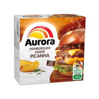 HAMBUGUER AURORA PICANHA