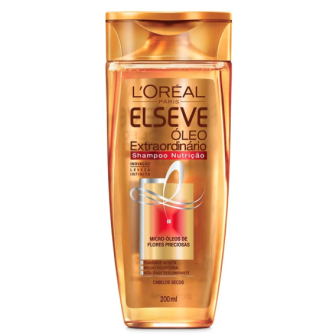 SHAMPOO ELSEVE OLEO EXTRAORDINARIO NUTRICAO 200ML LOREAL
