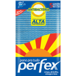 PANO MULTIUSO AZUL PERFEX 5 UNIDADES